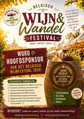Hoofdsponsorpakket - Is jouw bedrijf het uithangbord van dit Belgisch wijnfestival?