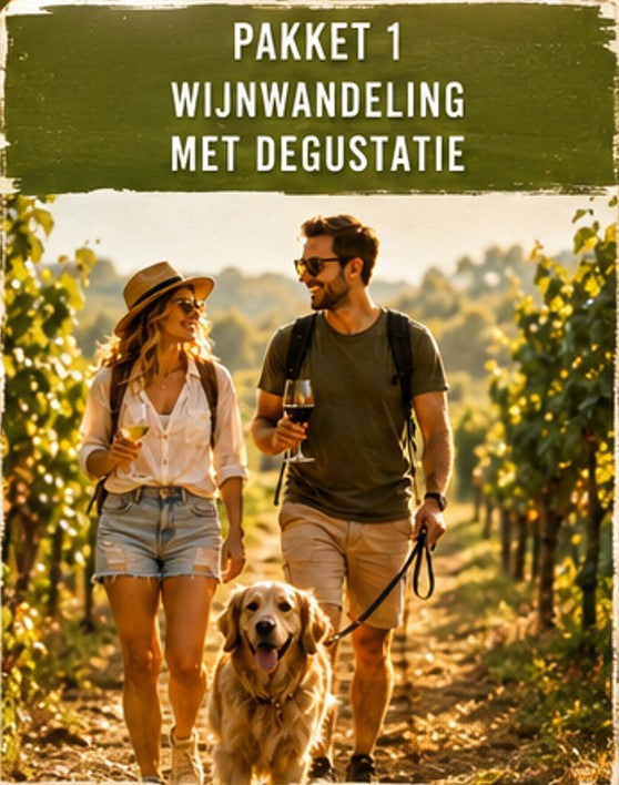 Belgische Wijnwandeling - zat 26 sept en zon 27 sept - Wijnen, streekbier of Alcoholvrij + Bbq of Paella (vanaf11u)